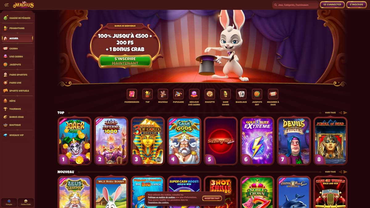magius casino review