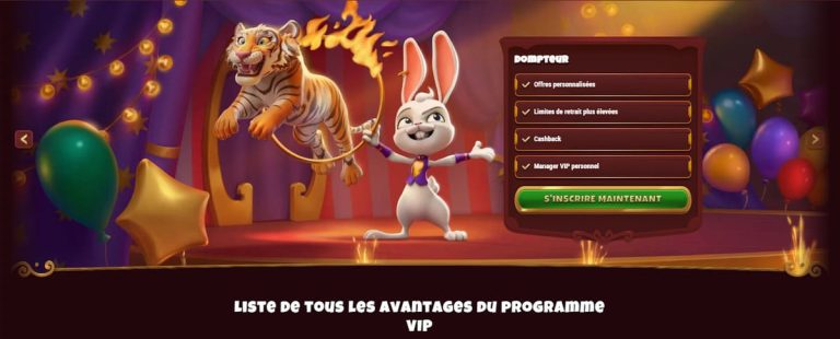 Magius Casino programme VIP