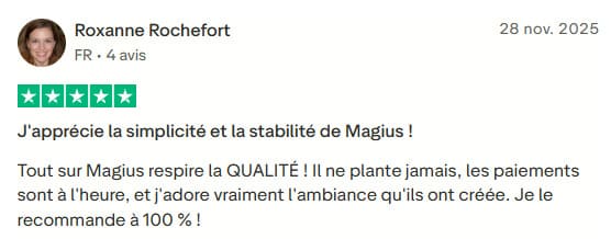 Magius Casino avis client