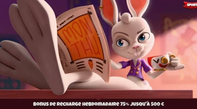 Magius Casino bonus recharge hebdomadaire