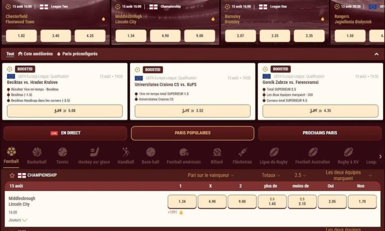 Magius Casino paris sportifs