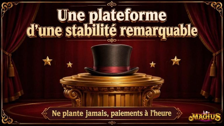Magius Casino plateforme